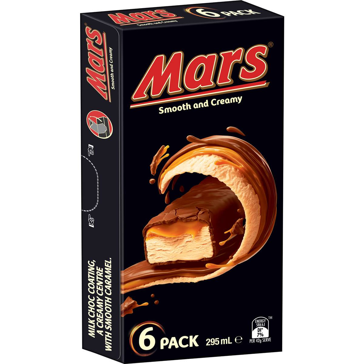 Mars Frozen Dessert Bar Icecream 6pk