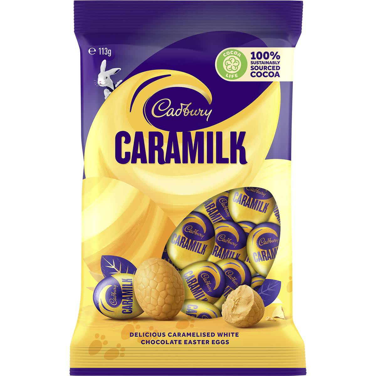 Cadbury Caramilk Chocolate Easter Eggs 113g