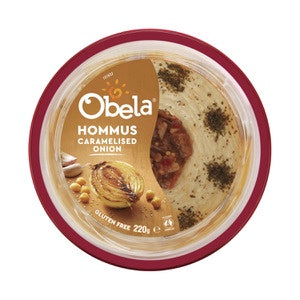 #Obela Hommus Caramelised Onion Dip 220g