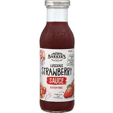 Barkers Luscious Strawberry Sauce 335g