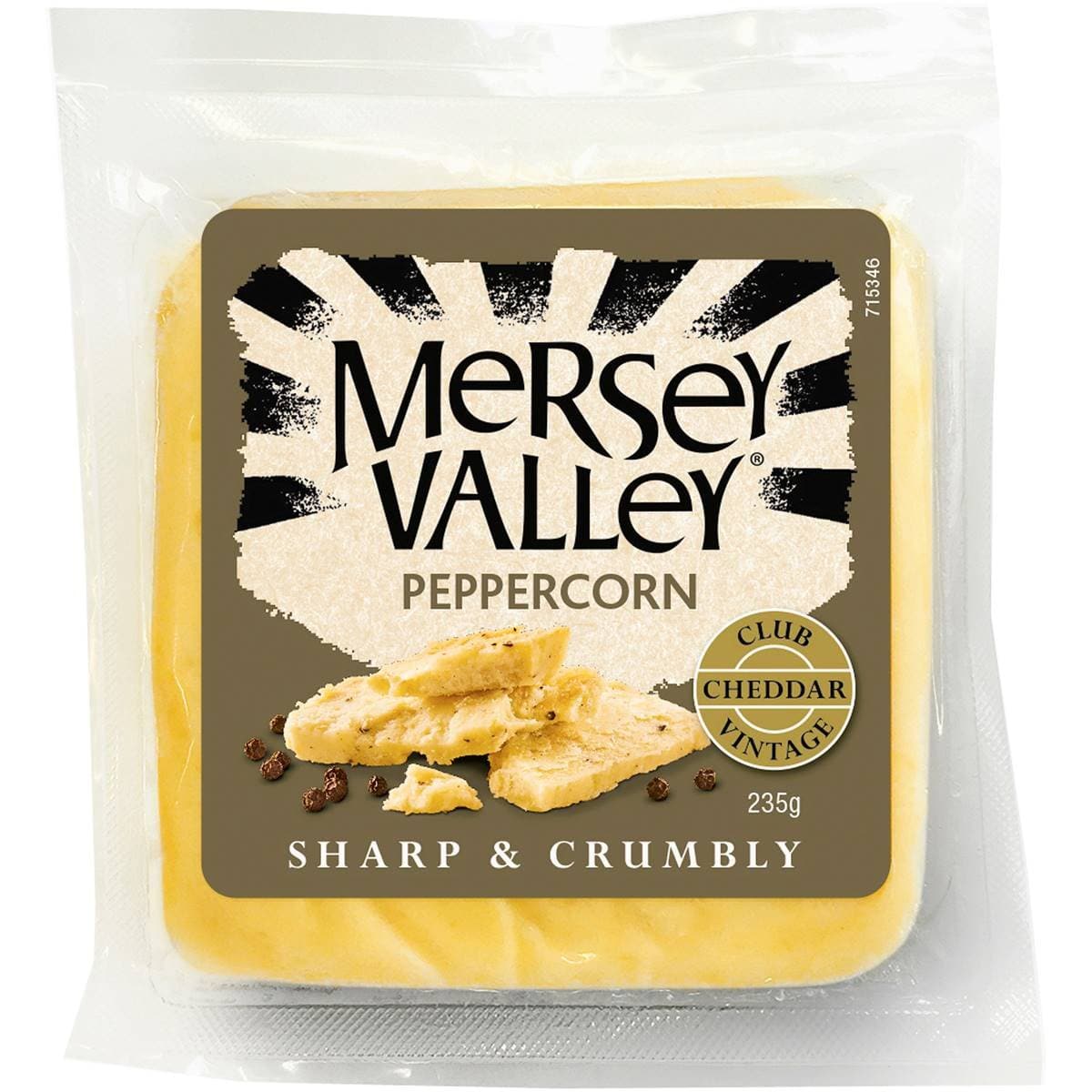 #Mersey Valley Peppercorn Sharp & Crumbly 235g