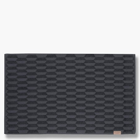 Mette Ditmer Geo Bath Mat Anthracite