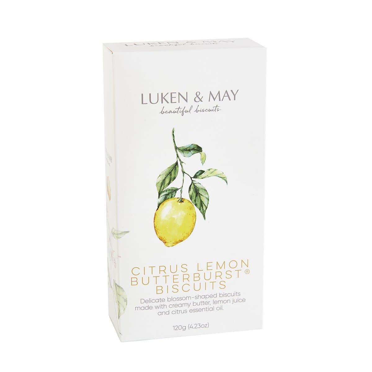 Luken & May Citrus Lemon Butterburst Biscuits 120g