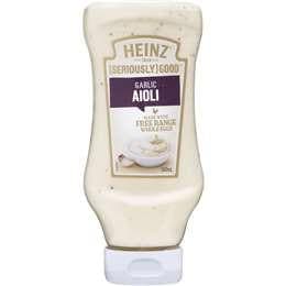 Heinz Seriously Good Garlic Aioli 500ml