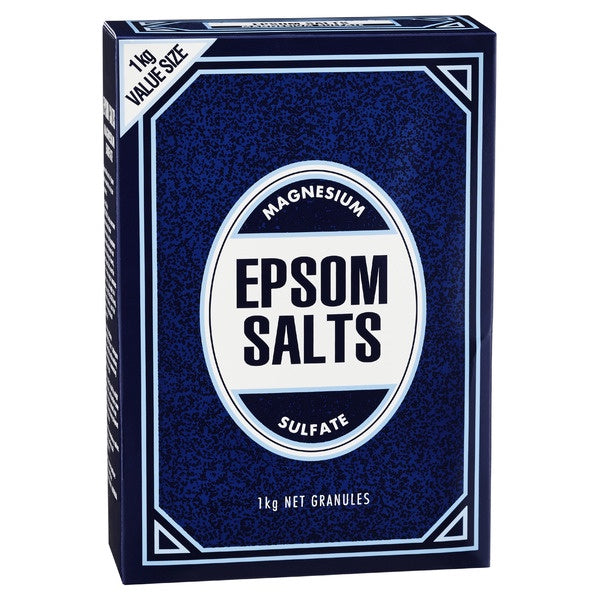 Sanofi Epsom Salts Magnesium Bath Crystals 1kg