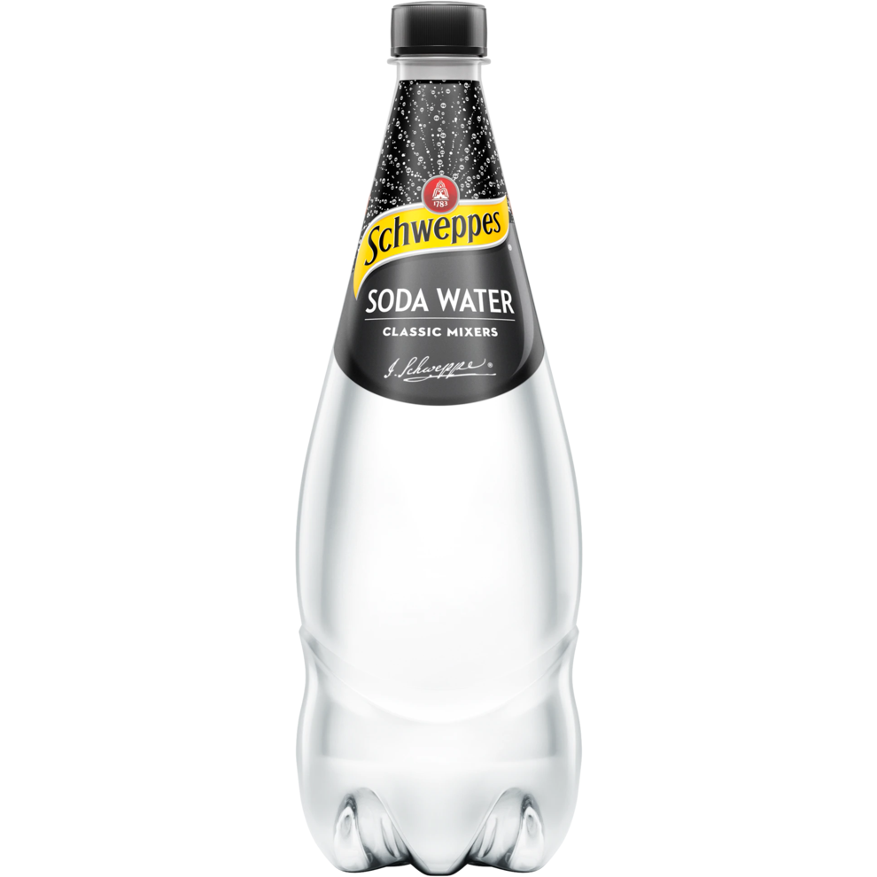 #Schweppes Soda Water 1.1L