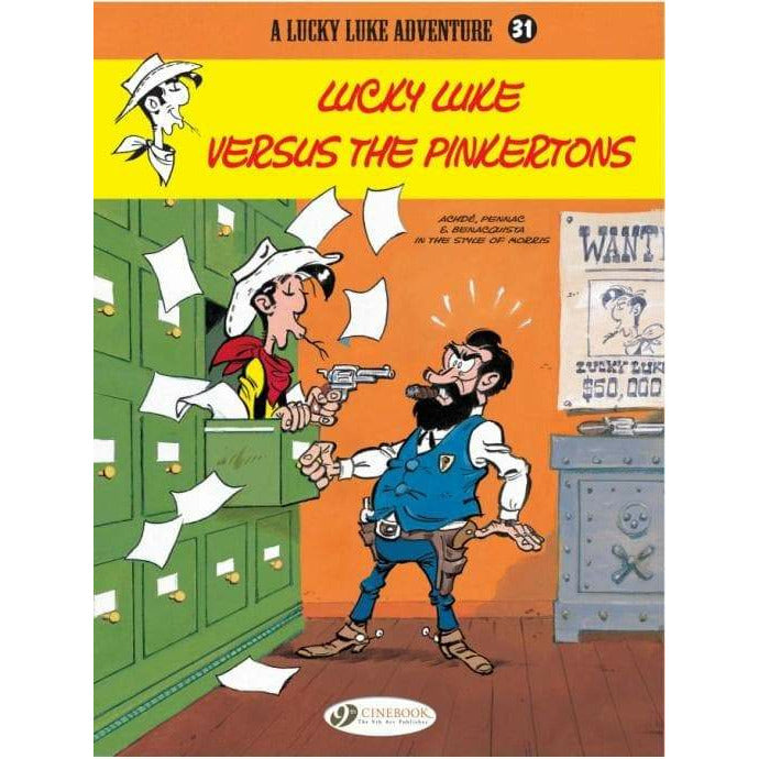 Lucky Luke #31 Versus The Pinkertons