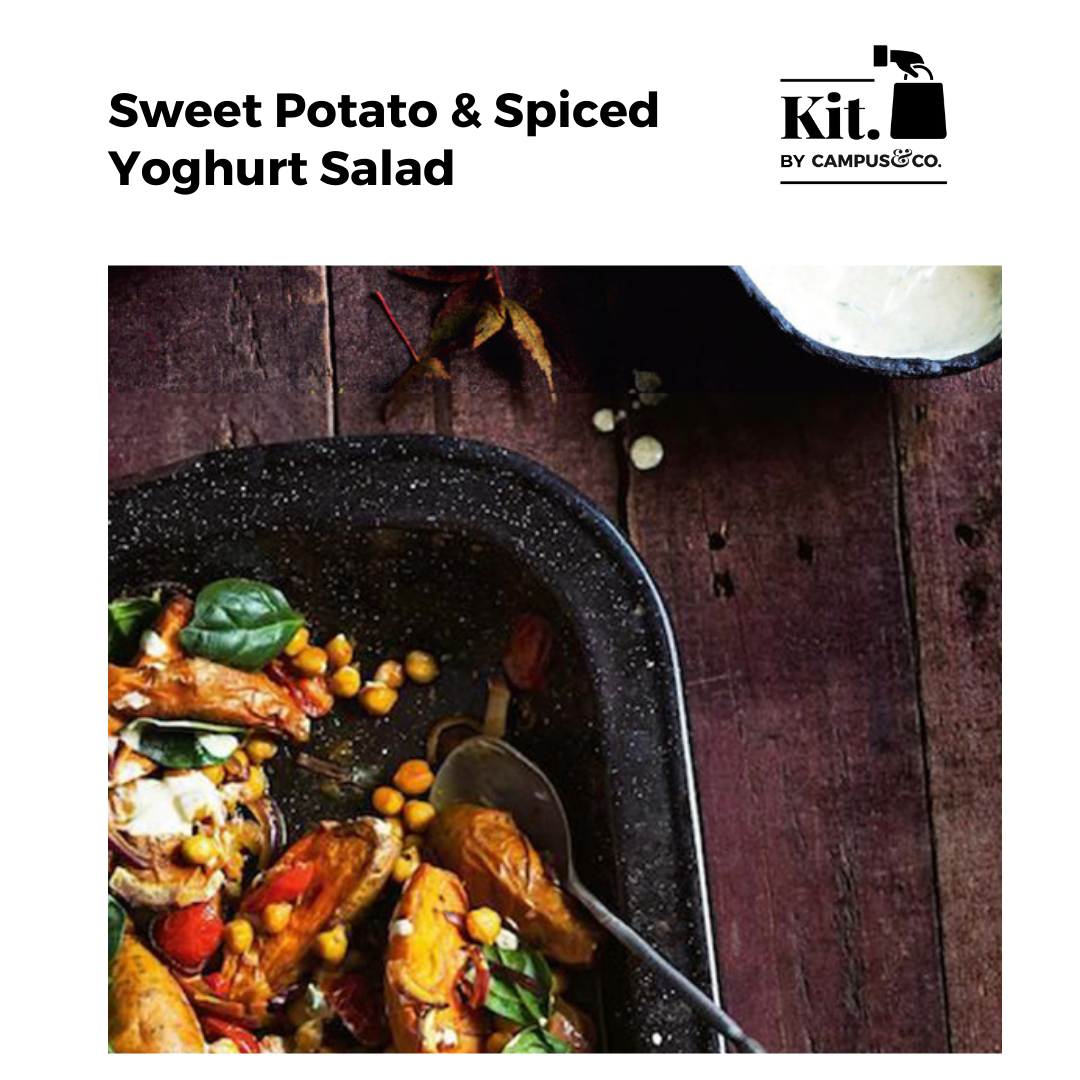 Sweet Potato & Spiced Yoghurt Salad