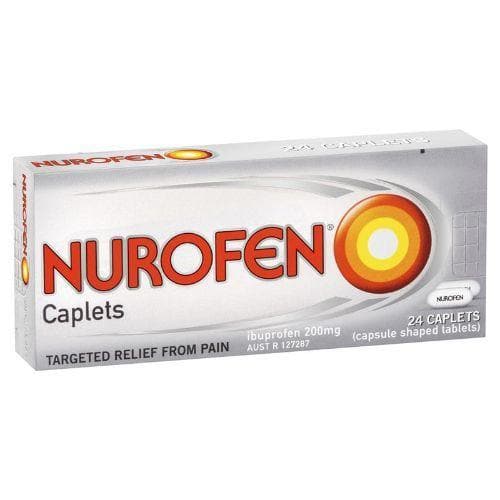 Nurofen Caplets 200mg 24pk