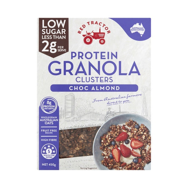 Red Tractor Protein Granola Choc Almond 450g