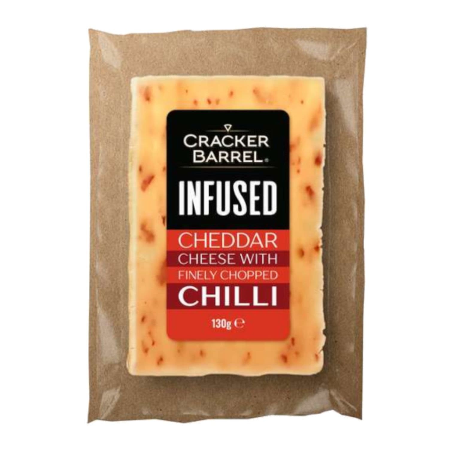 #Cracker Barrel Cheese Infused Chilli 130g