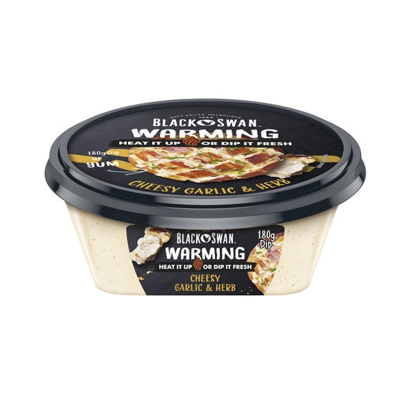 Black Swan Warming Cheesy Garlic & Herb Dip 180g