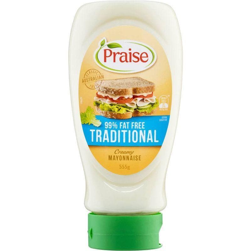 Praise Traditional Mayonnaise 99% Fat Free 410ml