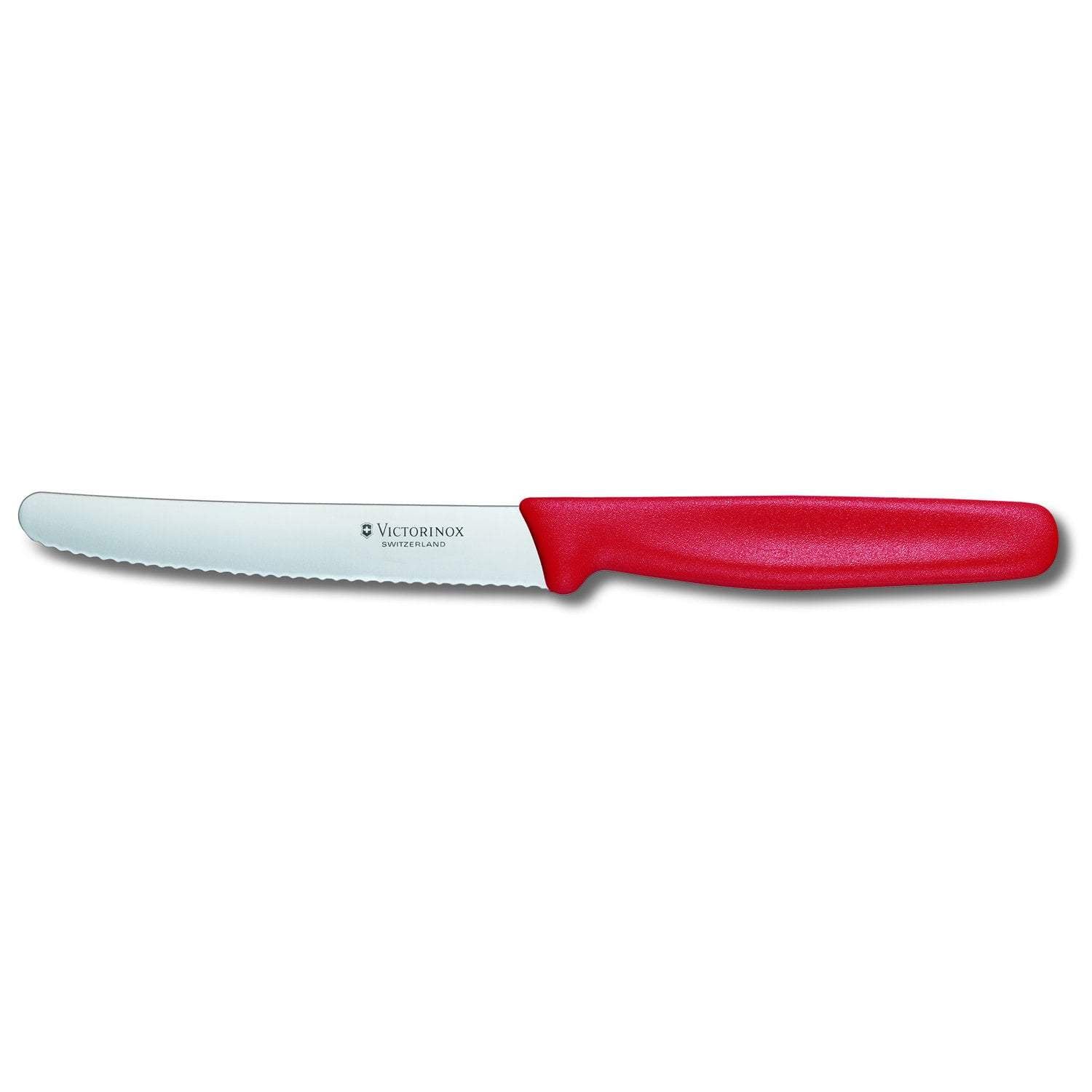 Victorinox Knife Red Round Tip 11cm