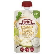 Heinz Smoothie Banana Pear & Oat 120g