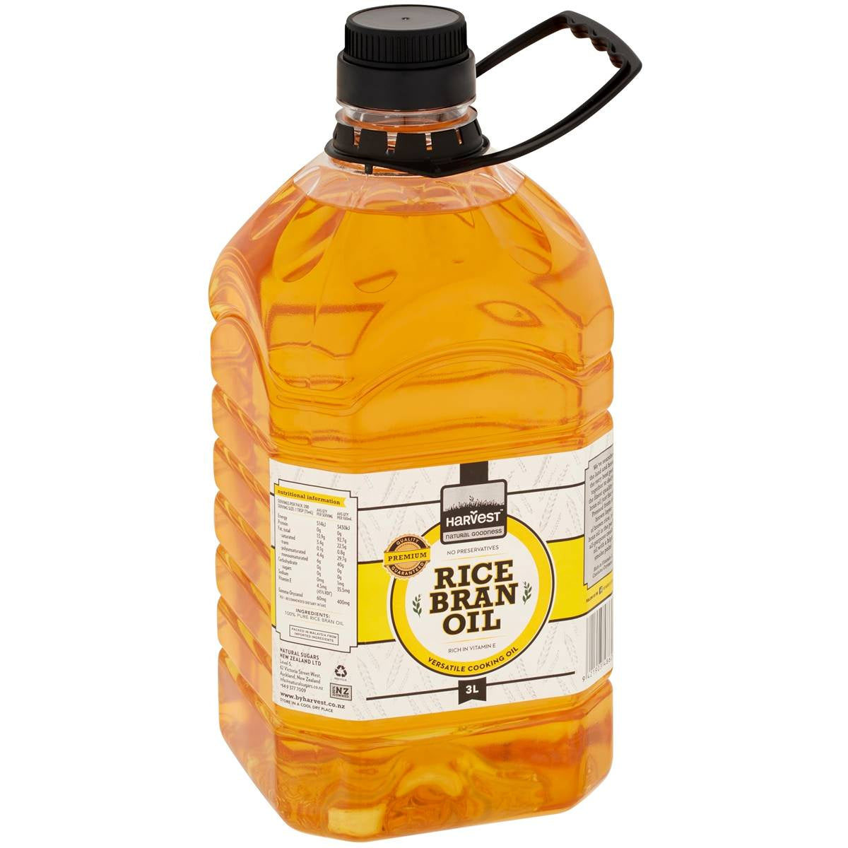 Harvest Rice Bran Oil 3L