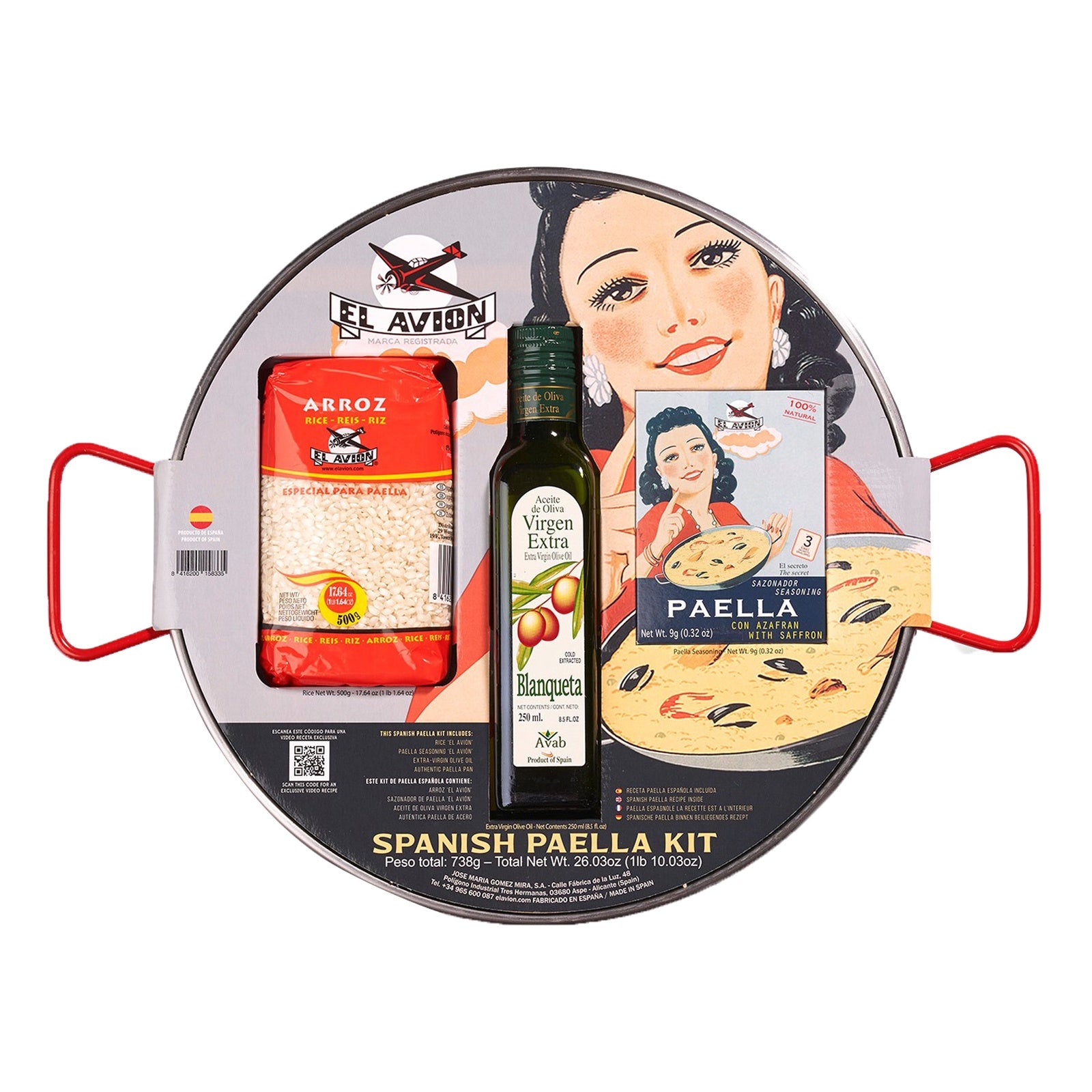 El Avion Paella Kit 527g