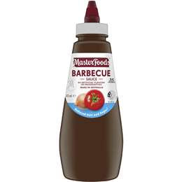 Masterfoods BBQ Sauce Reduced Salt & Sugar 475ml