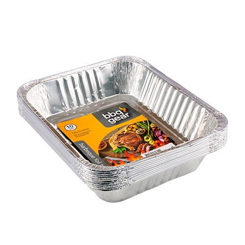 Lemon & Lime Barbeque Foil Trays 26x32.5cm 10 pk