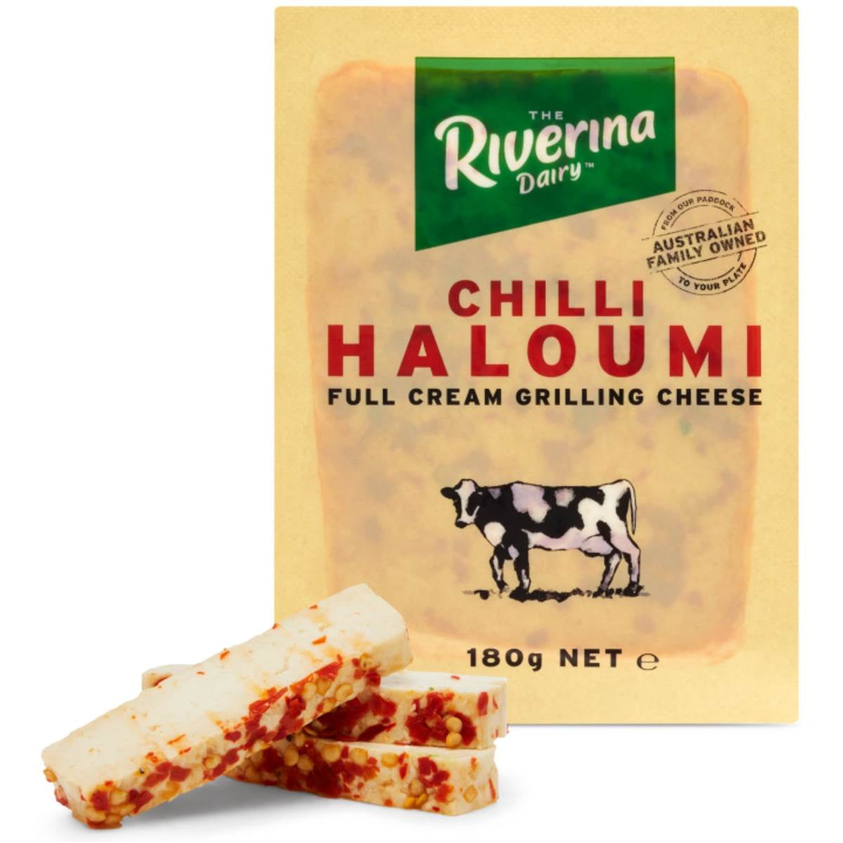 The Riverina Dairy Haloumi With Chilli 180g