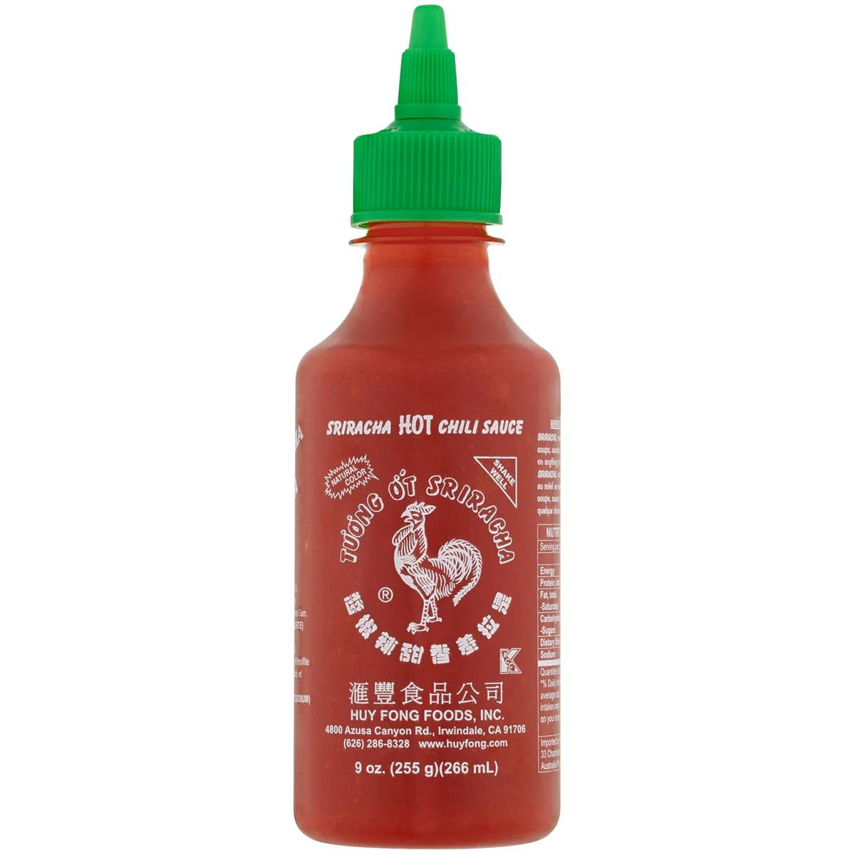 #Huy Fong Sriracha Hot Chilli Sauce 266ml