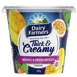 Dairy Farmers Yoghurt Mango & Passionfruit 600g