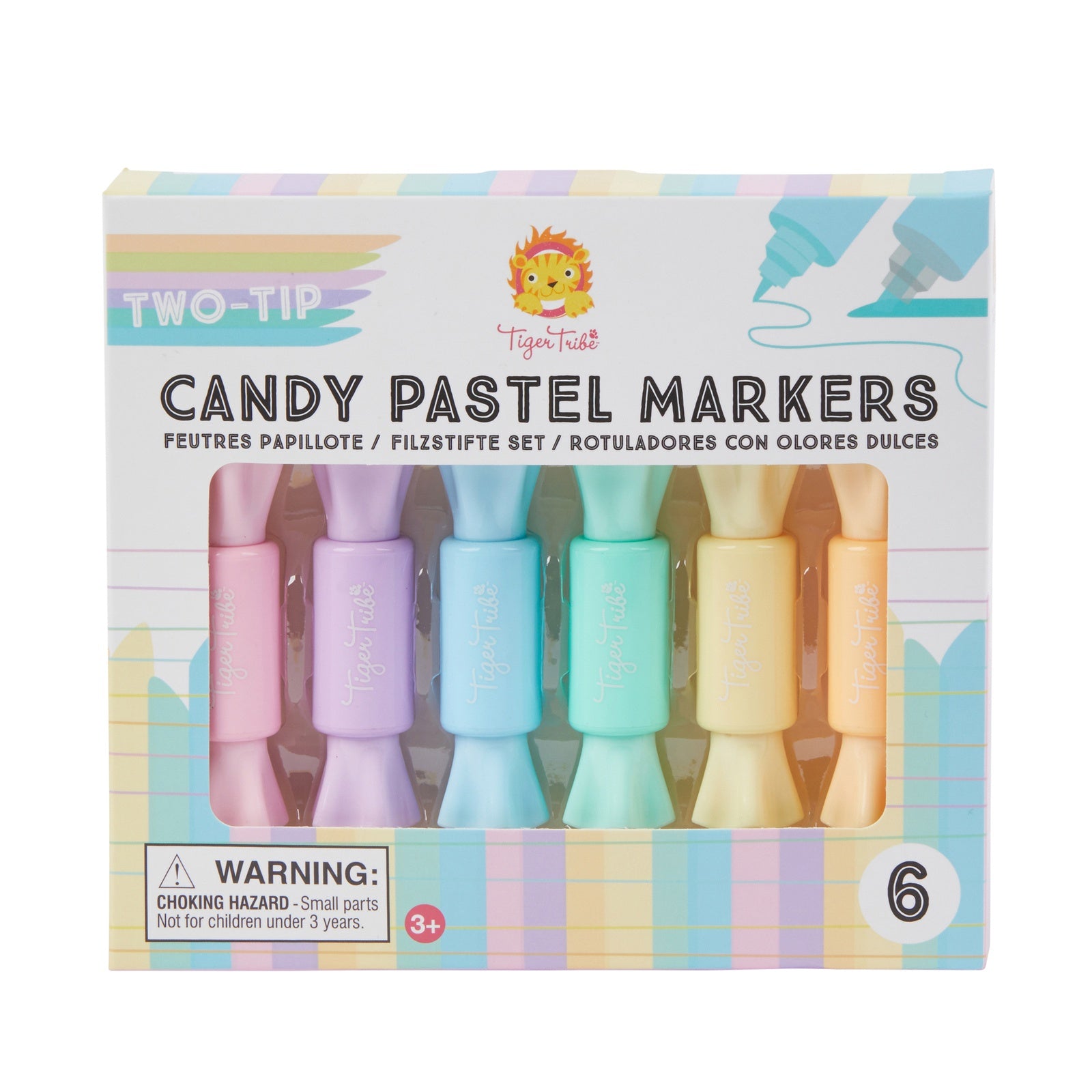 Two Tip Candy Pastel Markers