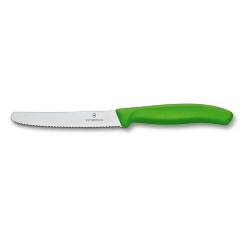 Victorinox Knife Green Round Tip 11cm