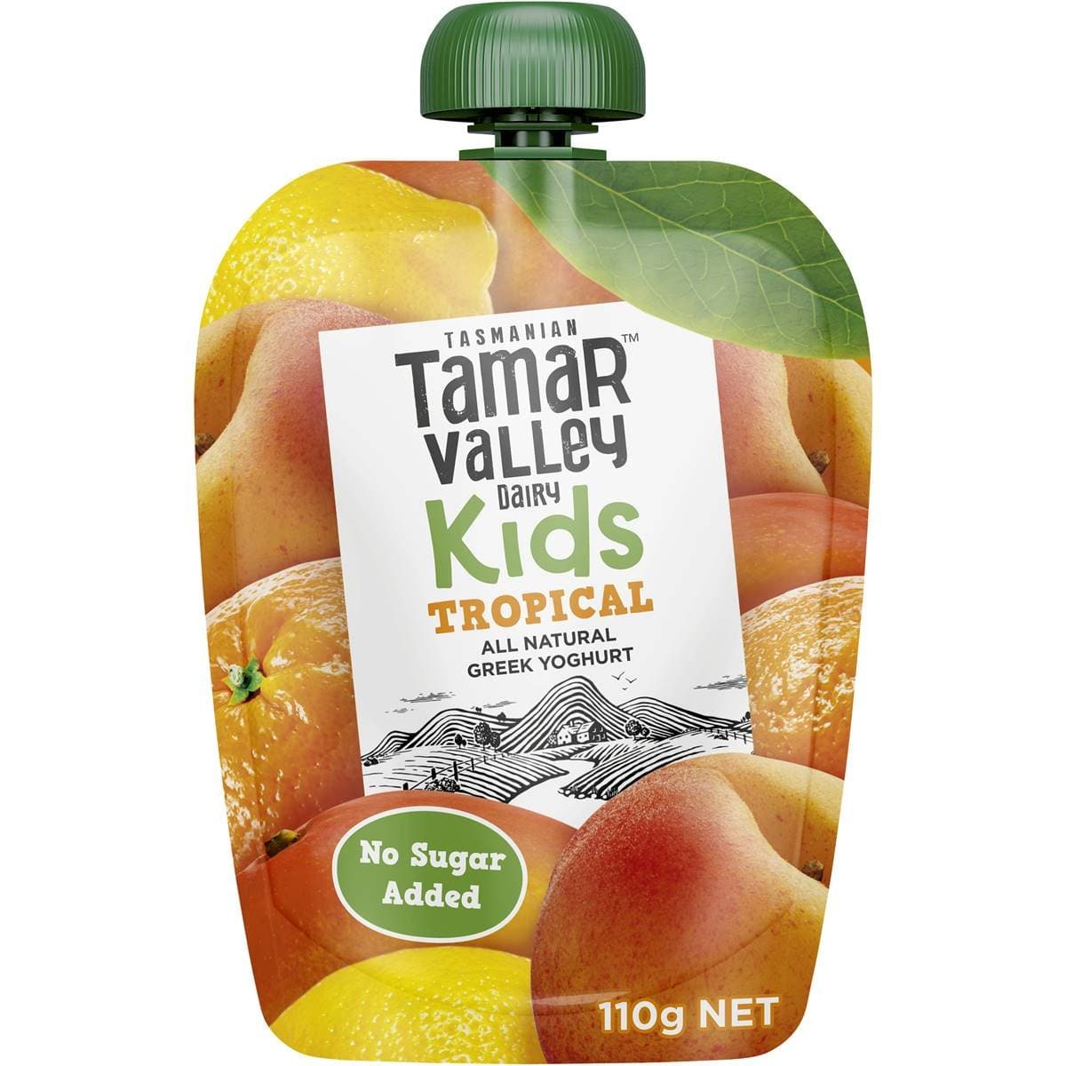 #Tamar Valley Yoghurt Kids Tropical 110g