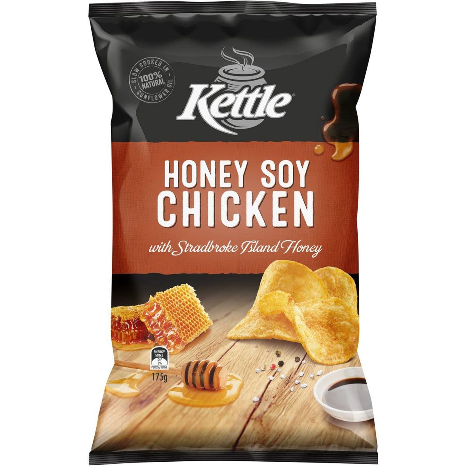 Kettle Chips Honey Soy Chicken 165g