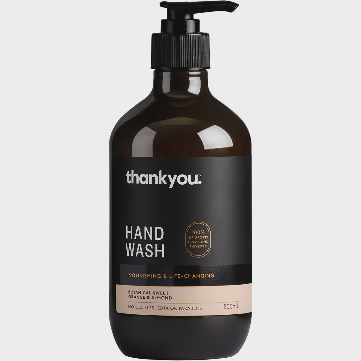 Thankyou Botanical Sweet Orange & Almond Hand Wash 500ml