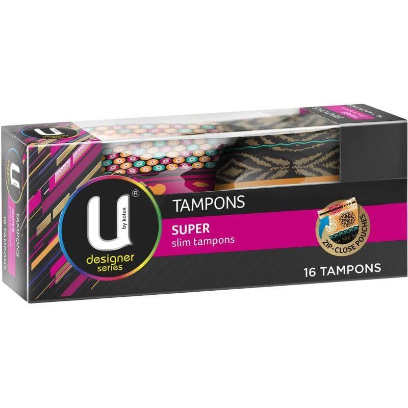 U By Kotex Tampons Super 16pk