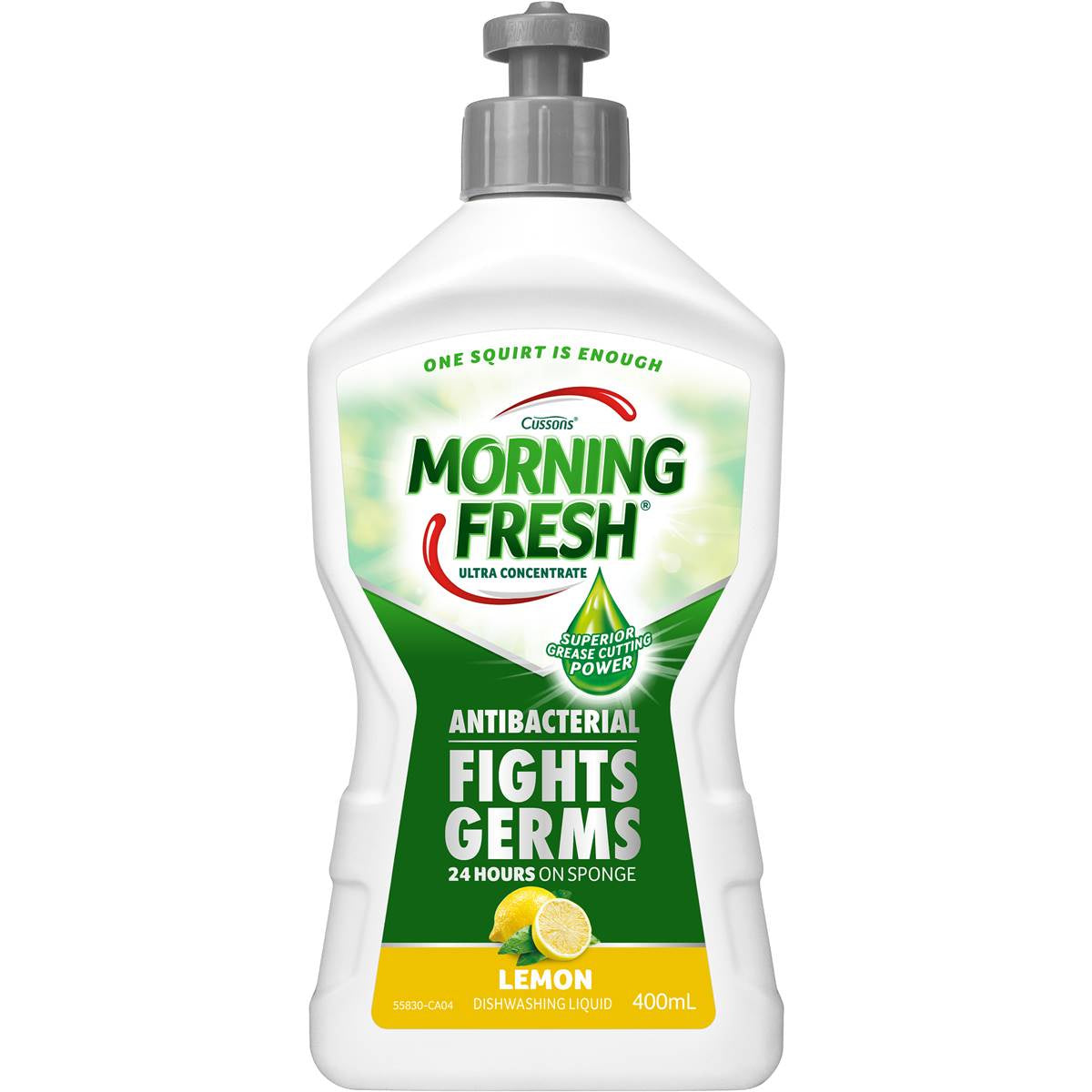 Morning Fresh Dishwashing Liquid Antibacterial Lemon 400ml