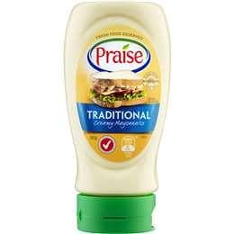 #Praise Traditional Mayonnaise Squeeze Bottle 365g