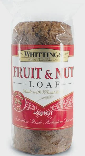 Whittings Loaf Fruit & Nut 460g