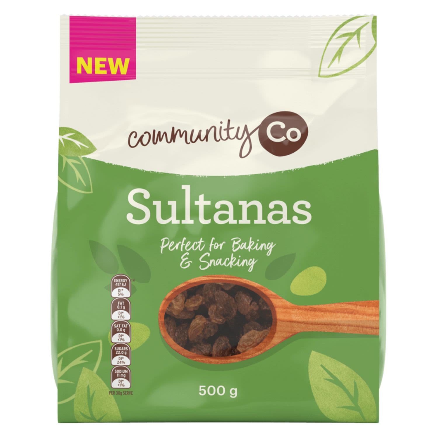 Community Co Sultanas 500g