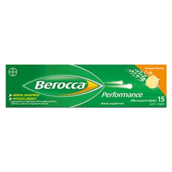 Berocca Performance Tablets Orange 15pk