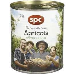 SPC Apricot Halves in Juice 825g