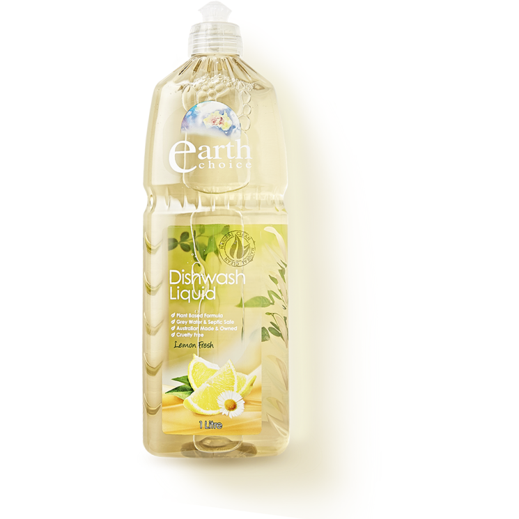 Earth Choice Dishwash Liquid Lemon Fresh 1L