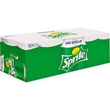 #Sprite No Sugar Cans 10x375ml