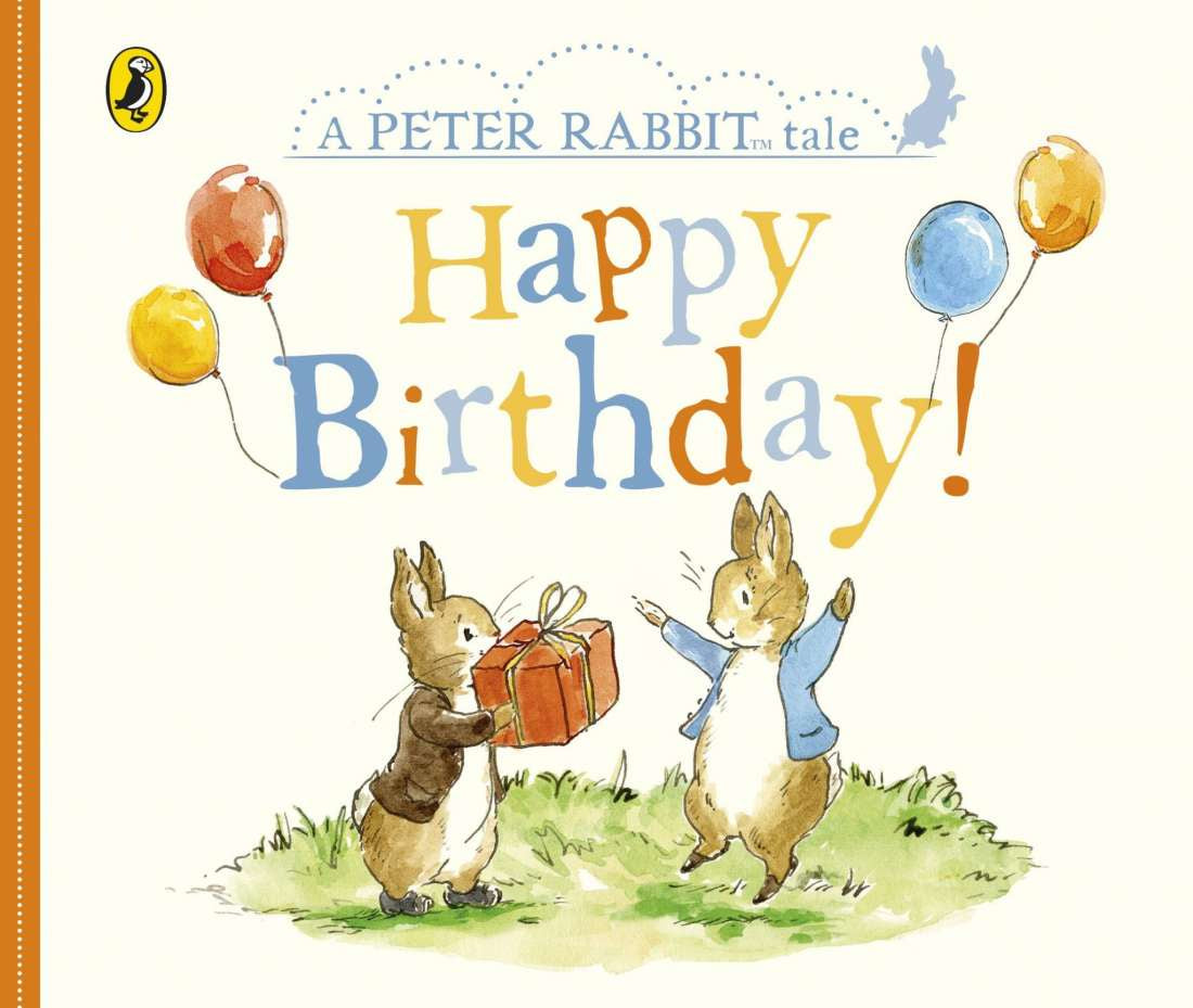 Peter Rabbit Happy Birthday