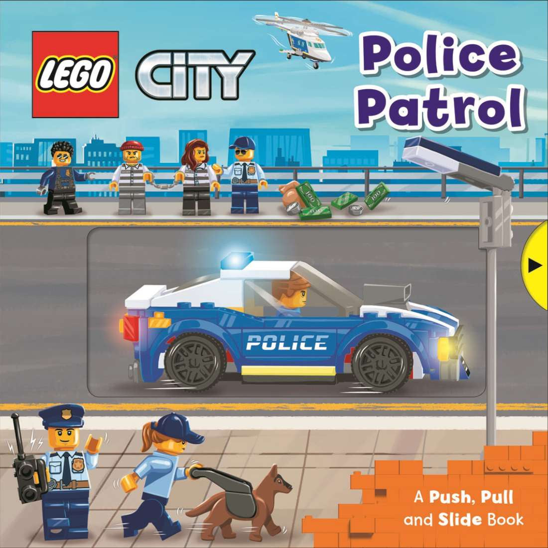 Lego Police Patrol: Push Pull & Slide Book