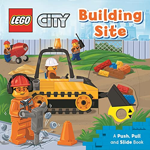 Lego Building Site: Push Pull & Slide Book