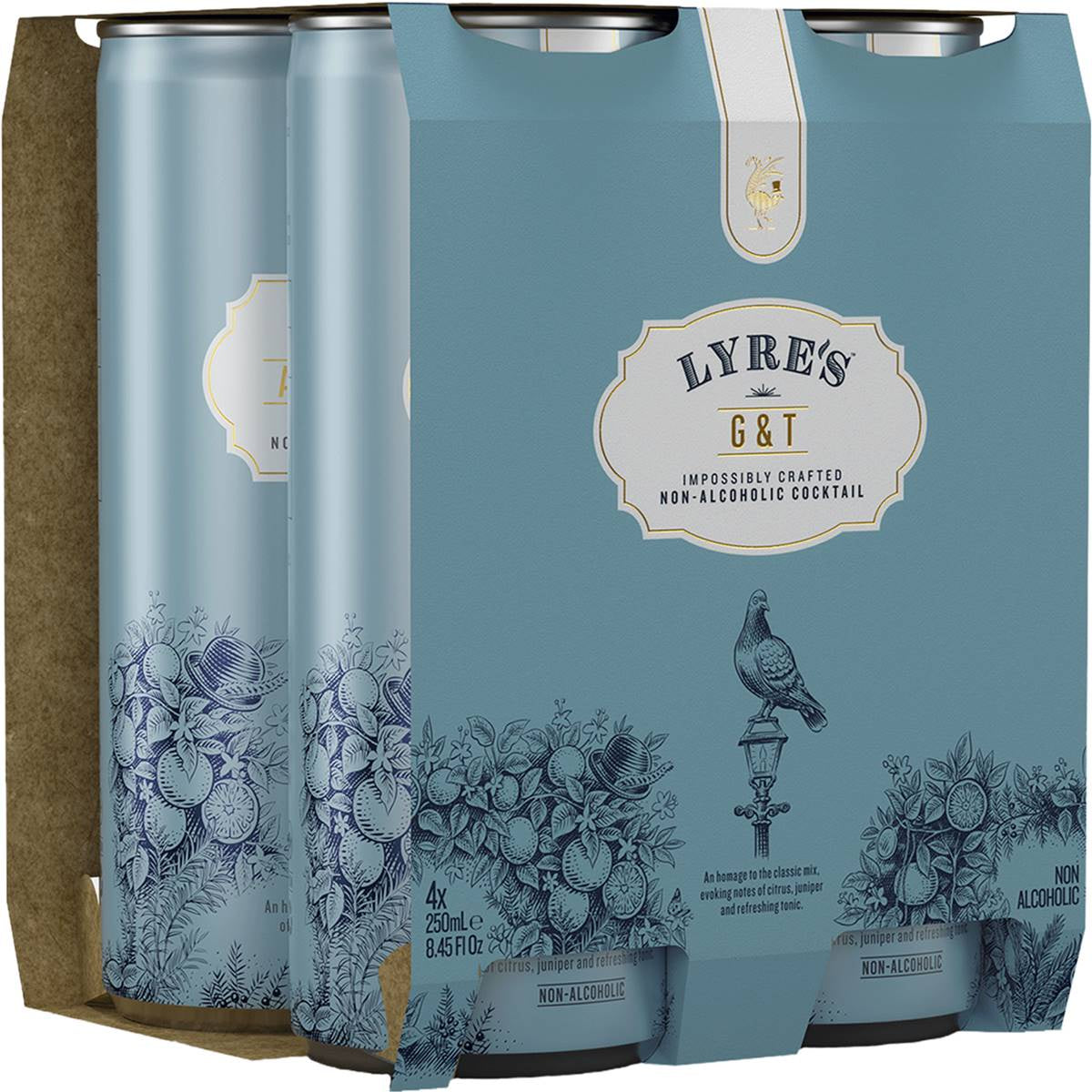 #Lyres Gin & Tonic 250ml 4 pack