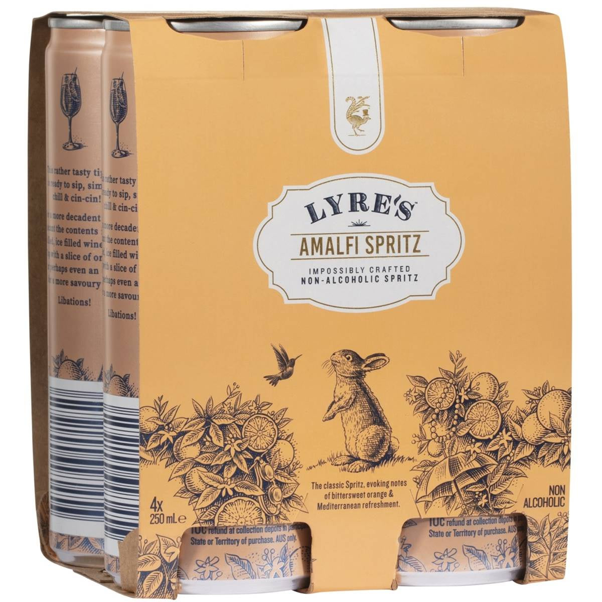 #Lyres Amalfi Spritz 250ml 4 pack