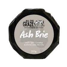 All The Graze Ash Brie 200g