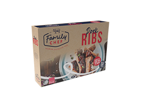 Pork Ribs BBQ Slow Cooked - Family Chef - 1kg pk