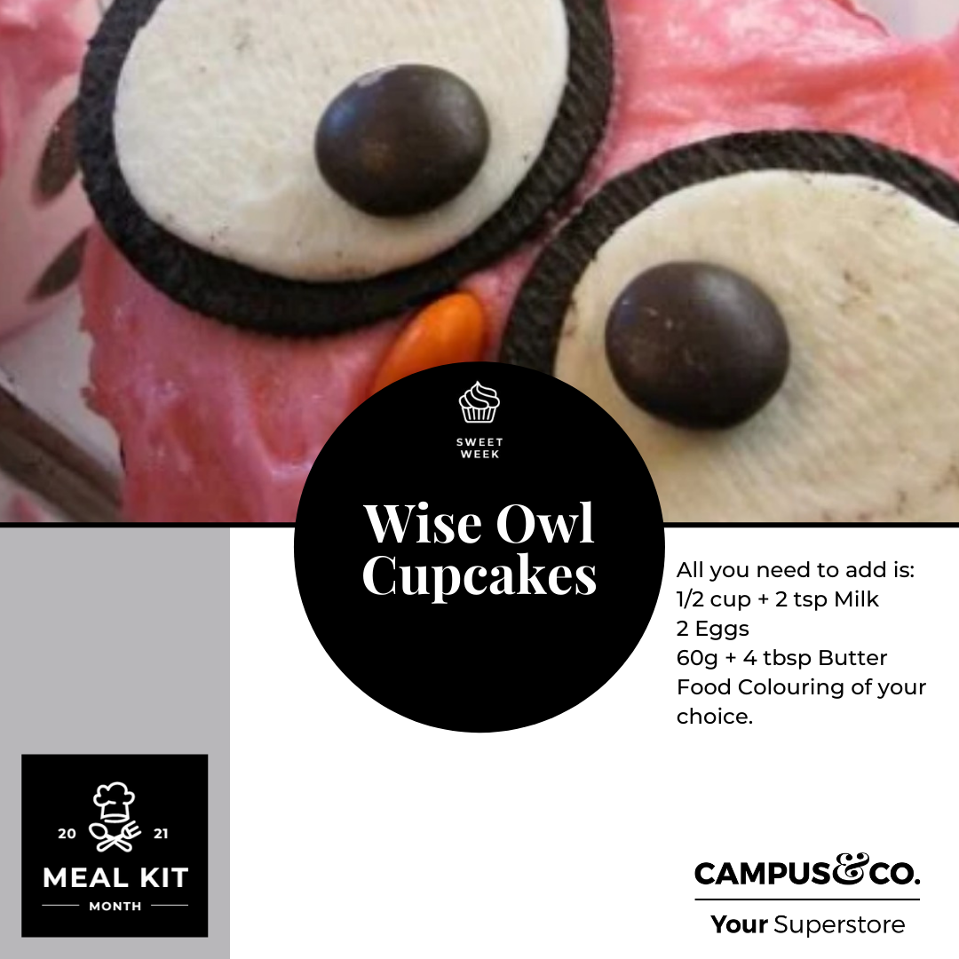 Wise Owl Cupcakes - In a Kit