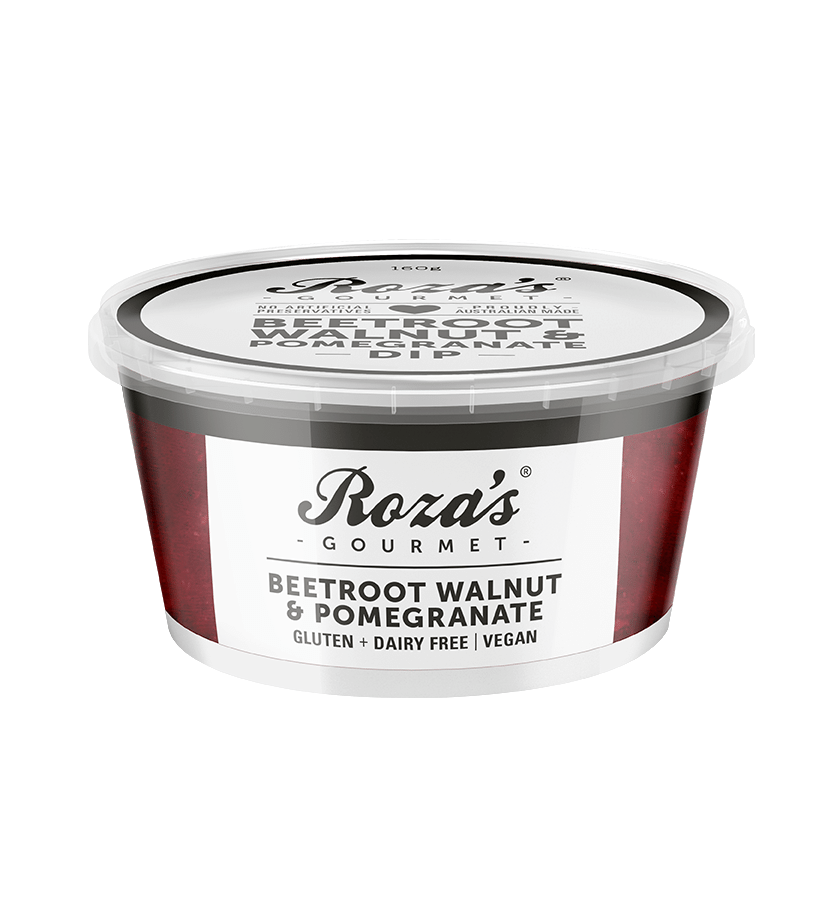 Rozas Gourmet Beetroot Walnut & Pomegranate Dip 160g