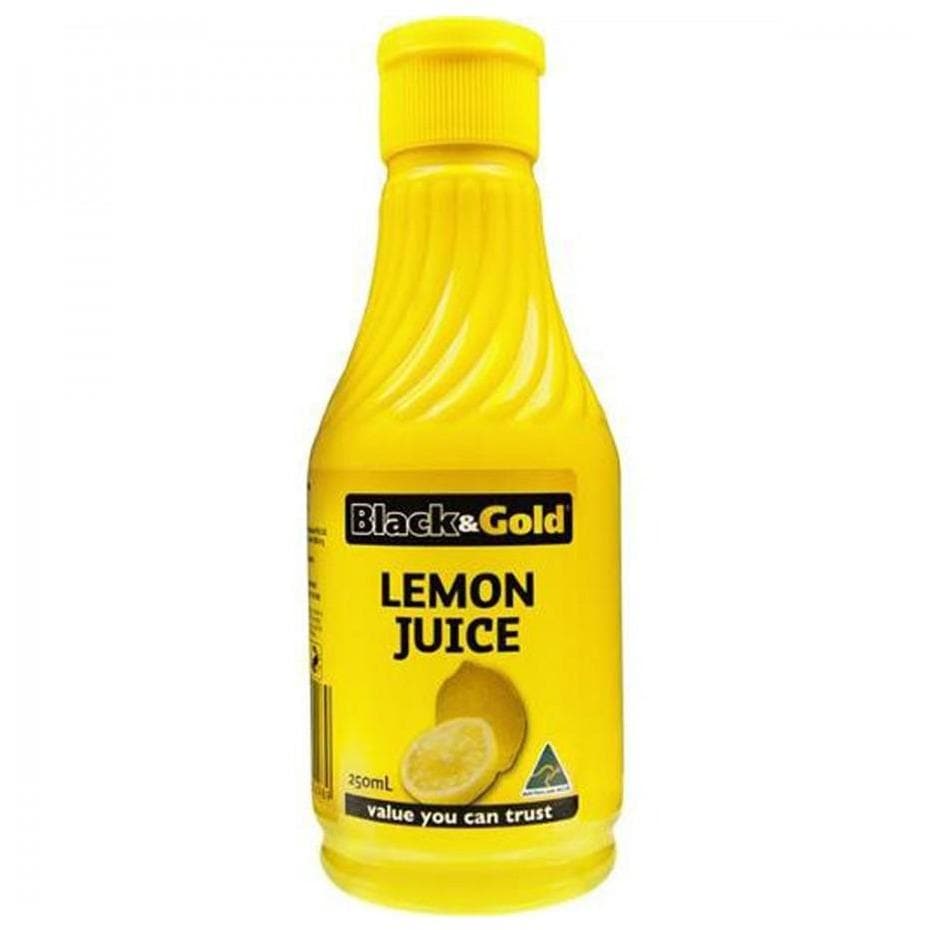 Black & Gold Lemon Juice 250ml